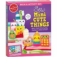 Sew Mini Cute Things Book & Activity Kit