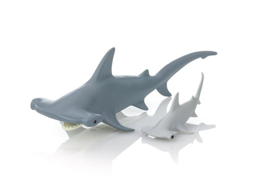 Hammerhead Shark with Baby - Toy Sense