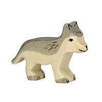 Small Wolf Figure