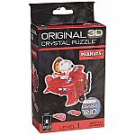 Snoopy Flying Ace - 3D Crystal Puzzle 