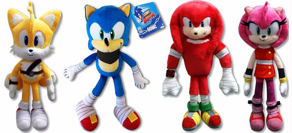 Sonic Boom Plush (assorted) - Toy Sense