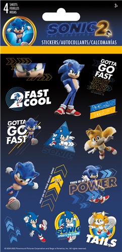 Sonic The Hedgehog Stickers