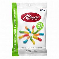 12 Flavour Mini Gummi Worms 