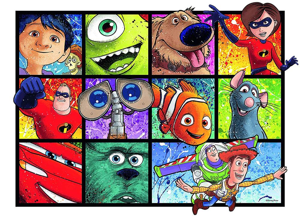 Disney-Pixar Splatter Art. - Toy Sense