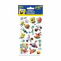 Spongebob Sponge on the Run Stickers - 4 Sheets