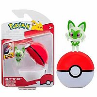 Pokemon Clip 'N' Go Pokeball Figure - Assortment