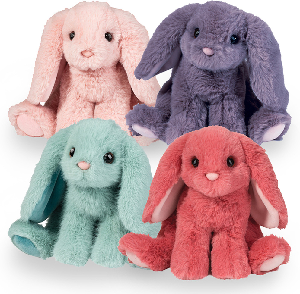 Bright Mini Softie Bunny Assorted Toy Sense