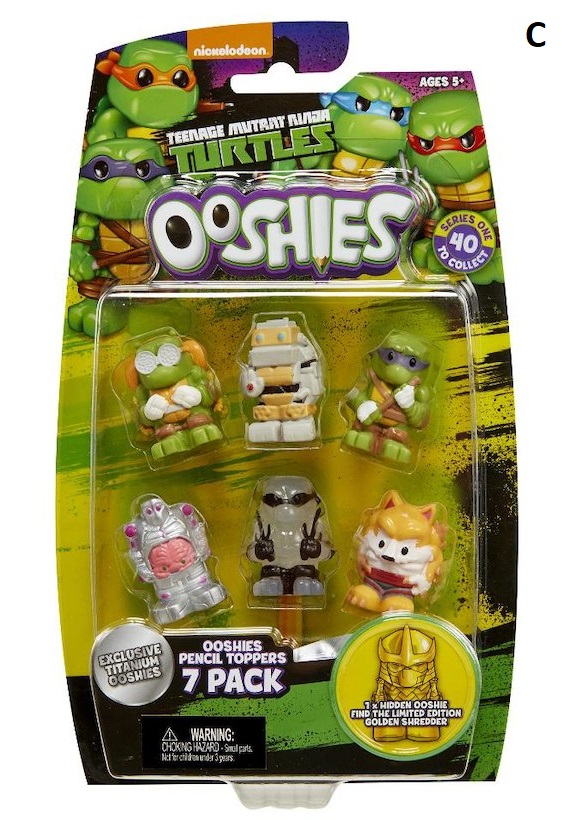 teenage mutant ninja turtles ooshies