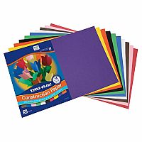 Tru-Ray Construction Paper - Assorted 50 Sheets.