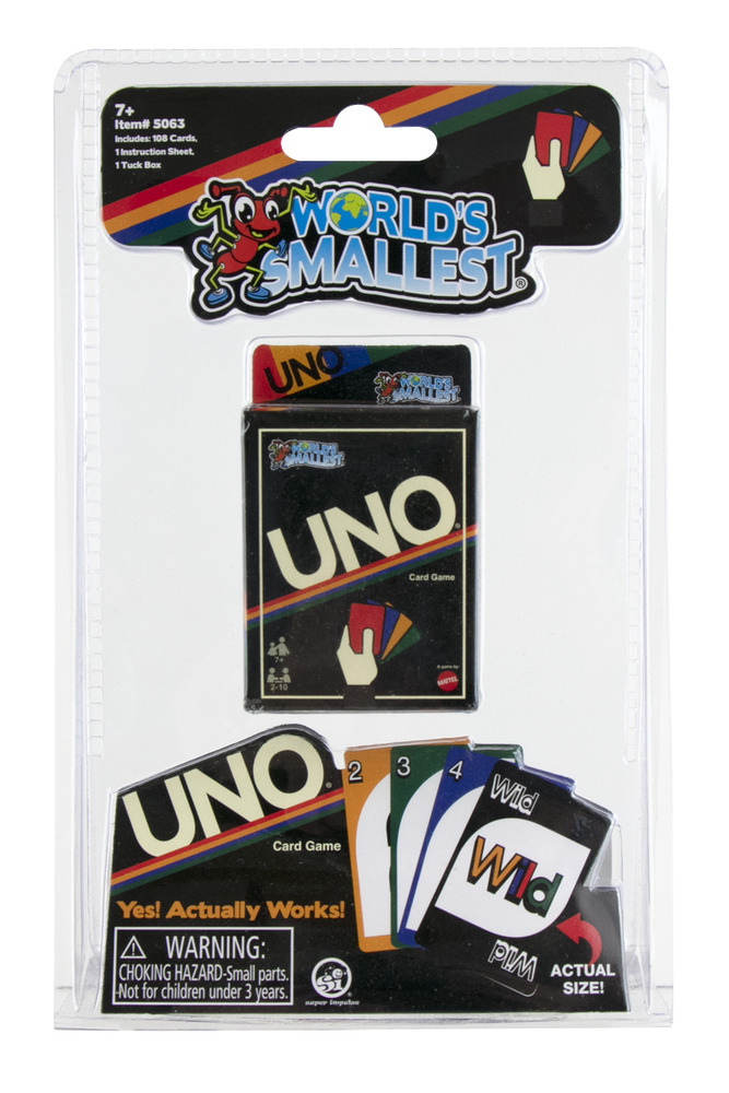 swissmiss  Mini Uno Card Game