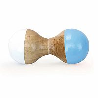 Blue and White Maracas 