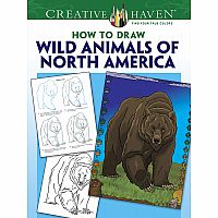 Creative Haven - How to Draw Wild Animals of North America 