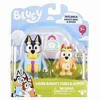 Bluey Mini Figure 2-Pack - Assorted