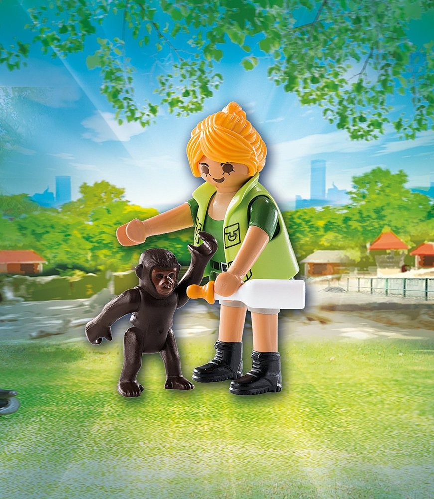 Zookeeper with Baby Gorilla RETIRED PRODUCT Toy Sense